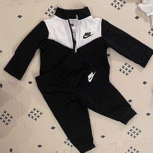 SOLD Nike Baby Black and White Tracksuit